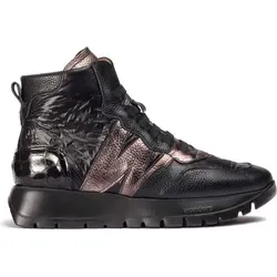 Wonders Ankle boots A-2493-WILD-NEGRO in NEGRO/PLOMO color size 41 - Schwarz/Dunkelrot - 41
