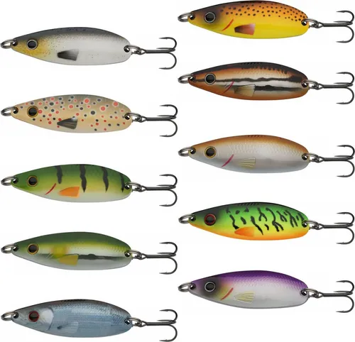 Abu Garcia Shaky Spoon - Blinker, Farbe:Purple Haze, Länge / Gewicht / Hakengröße / Lauftiefe:5.5cm / 10g / Gr. 4 / 0.5m - 1m