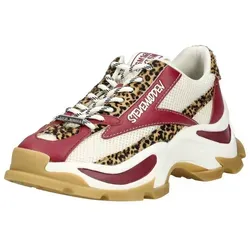 Steve Madden Sneaker aus Leder/Textil - Vielseitiger Sneaker für jeden Anlass, mit atmungsaktivem Mesh für optimalen Tragekomfort und einem coolen Materialmix, der alle Blicke anzieht.