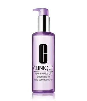 Clinique Take The Day Off Cleansing Oil 200 ml – Sanfte Gesichtsreinigung - Gesichtsreinigung, entfernt mühelos Make-up und Verunreinigungen, hinterlässt die Haut rein und hydratisiert.