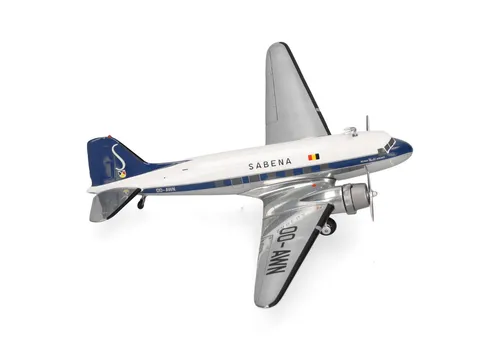 Herpa 1:200 573399 Sabena Douglas DC-3  NEU OVP