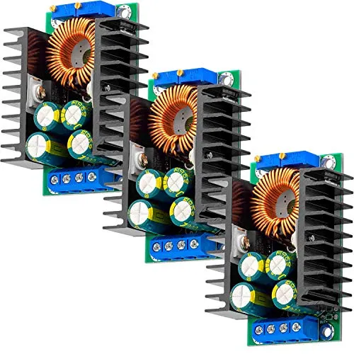 AZDelivery 3 x XL4016 Step Down Converter DC-DC 5-40V - Entdecken Sie drei leistungsstarke XL4016E1 Step Down Converter! Ideal für Projekte mit Arduino, ermöglicht eine präzise Spannungsregulierung und hohen Ausgangsstrom. Inklusive E-Book für einfache Anwendung!