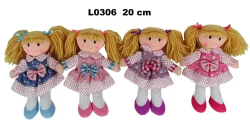 Pluszak Lalka 20 cm SUN-DAY L0306 SUN-DAY 5904073156464