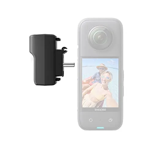 Insta360 ONE X3 Mikrofonadapter - Mikrofone für Insta360 ONE X3, ermöglicht hochwertigen Sound und einfache Verbindung für kreative Projekte.