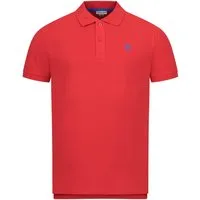U.S. Polo Assn. Herren Basic Poloshirt - Stretchkomfort & Eleganz - Klassisches Herren Poloshirt mit hochwertiger Baumwollmischung und Elasthan für optimalen Tragekomfort. Vielseitig kombinierbar für Freizeit und Business Casual.