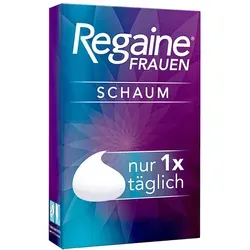 Regaine Frauen Schaum 50 mg - 120 g Haarwuchs Behandlung, fördert das Haarwachstum und stärkt feines Haar