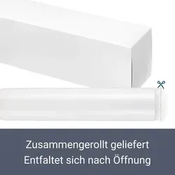 Juskys Polsterbett Paris 180 x 200 cm - Betten: Geräumiges Doppelbett in weiß mit Kaltschaummatratze für traumhaften Schlafkomfort in Ihrem Schlafzimmer oder Gästezimmer.