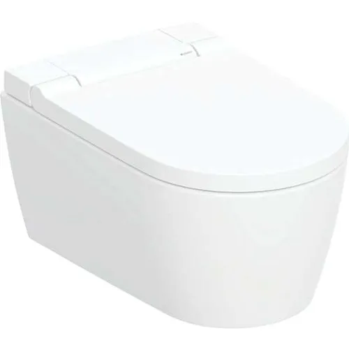 Geberit AquaClean Sela Wand-Tiefspül-WC 146220111 - Sanitäranlagen & Zubehör mit innovativer WhirlSpray-Duschtechnologie, SoftClosing und benutzerfreundlicher Fernbedienung für maximalen Komfort.
