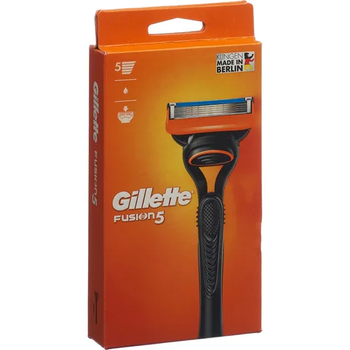 Gillette Fusion 5 Rasierklingen - 1-tlg. - Rasierklingen für eine sanfte Rasur mit 5 PowerGlide Klingen, weniger Hautirritationen und einem praktischen Präzisionstrimmer für exakte Konturen.