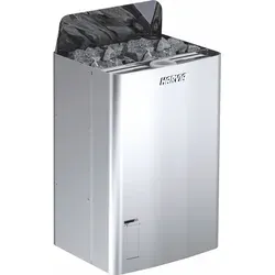 Harvia The Wall Combi SW70S 7 kW Saunaofen mit Verdampfer - Vielseitiger Saunaofen für 6-9 m³ große Saunen. Mit integriertem Verdampfer für angenehme Feuchtigkeit und individuelle Aufgüsse. Hochwertiger Edelstahl, kompaktes Design.