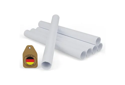 FUX Heizungsverkleidung Rohrverkleidung, Zubehör für Länge: 200mm, weiß, Heizungsrohr Verkleidung, Rohrverkleidung, für Rohrdurchmesser 15-18mm