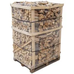 HOLZBRX ® Brennholz Buche 25cm - Ofenfertiges Buchenbrennholz in stabilen Holzboxen, ideal für effizientes Heizen mit hohem Brennwert und geringem Aschegehalt.