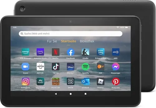 Amazon Fire 7 Tablet 12. Gen, 16GB, 7 Zoll - perfekt für Unterhaltung und Arbeit, inkl. Werbung
