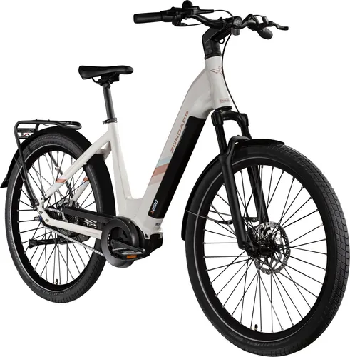 Zündapp E-Bike Cityrad X800 - 7 Gang mit Mittelmotor und 550 Wh - E-Bike für den Alltag mit 130 km Reichweite, hochwertigem Ananda Mittelmotor und abnehmbaren Lithium-Ionen Akku für flexibles Fahren.