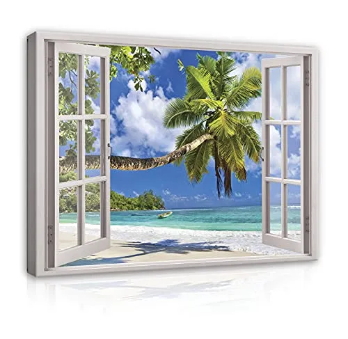 Wallarena Leinwandbild Baum/Natur 80x60 cm - Hochwertiges Leinwandbild mit 3D-Effekt in lebendigen Farben, perfekt für Wohnzimmer, Schlafzimmer oder Büro. Bringen Sie frischen Wind in Ihre Räume mit fotorealistischen Motiven und UV-beständigem Druck.