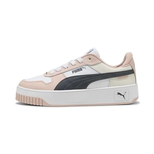 PUMA CARINA STREET Sneaker weiß 40,5 EU - Stylischer Sneaker für Damen in Größe 40,5, aus hochwertigem Leder mit sportlichem Design, ideal für den Alltag und Freizeitaktivitäten.