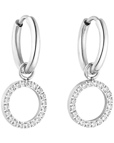 PURELEI® Closed Glow Ohrringe – Elegante Damenohrringe aus langlebigem Edelstahl - Ohrringe für Damen, wasserfest und ideal für alle Anlässe. Hochwertiger Schmuck inspiriert von Hawaii für einen individuellen Look.