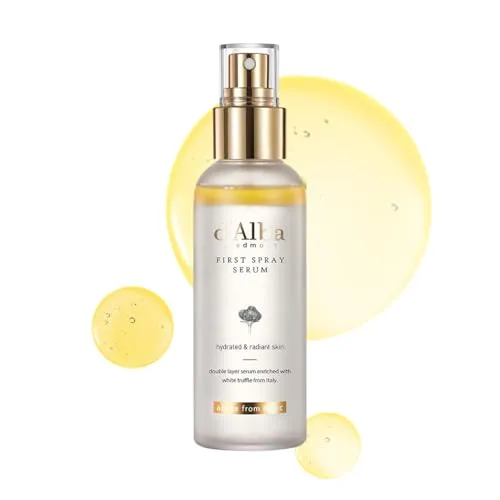 D'Alba Piedmont White Truffle First Spray Serum 50ml - Veganes Spray-Serum für intensive Hydratation und ein strahlendes Finish. Ideal für die tägliche Pflege, verbessert die Hautelastizität und sorgt für ein erfrischendes Gefühl.