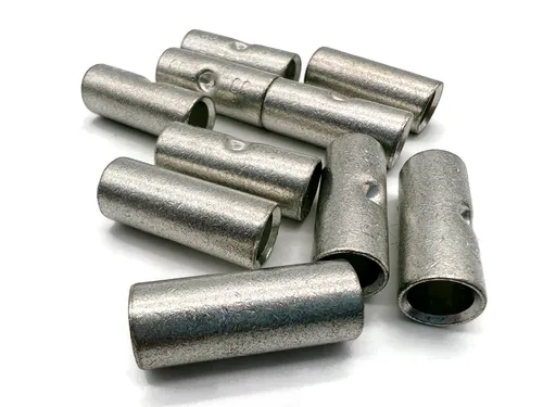 eXODA Stossverbinder 35mm² 10 Stk für verpresst löten verzinntes Kupfer 33mm