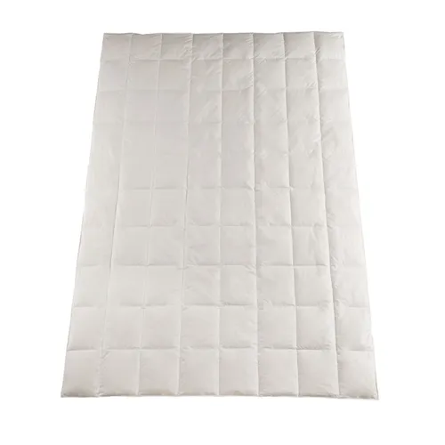 Häussling Daunenliebling Kassettenbett 155x220 cm - Bettdecken aus kbA Bio-Baumwolle mit Daunen-Federmischung für ganzjährigen Komfort und optimale Wärme.