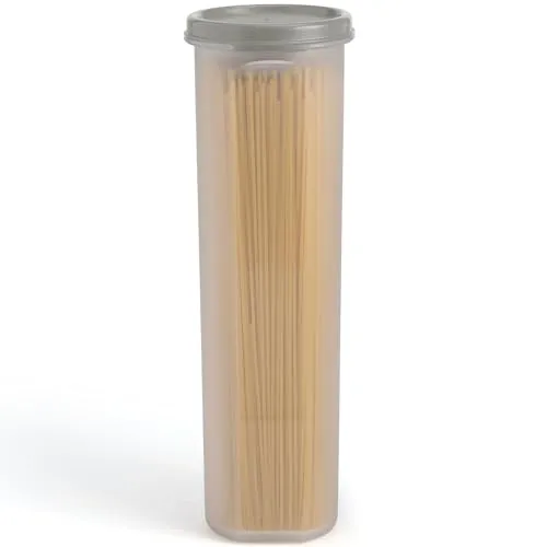 SIGNORA WARE luftdichte Aufbewahrungsboxen mit Deckel für Spaghetti und andere Lebensmittel aus BPA-Freiem Plastik - Hochwertige transparente Küchen Vorratsdosen - To-Go Snackbox