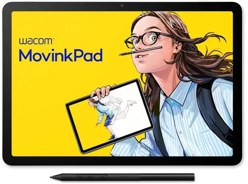Wacom MovinkPad11 EU Version (DTHA116CL0B) - Grafiktablett mit intuitivem Touchscreen und präziser Stifttechnologie, ideal für kreative Profis und Hobbykünstler.