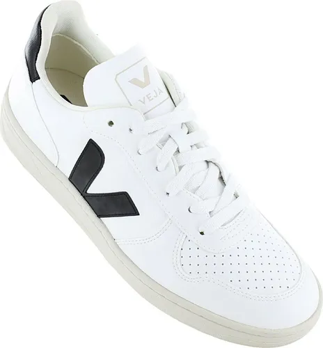 Veja Sneaker V-10 in Weiß, Größe 38 - Sneaker aus veganem CWL-Material, umweltfreundlich und stilvoll. Ideal für modebewusste Frauen, die Wert auf Nachhaltigkeit legen.