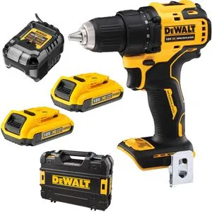 Dewalt DCD708D2T-QW Bohrschrauber - kompakter 2-Gang Akku-Bohrschrauber, längere Laufzeit und höhere Lebensdauer