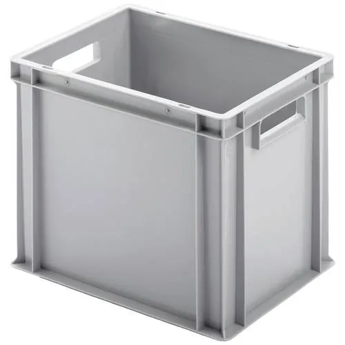 Alutec 75044 Universal Kunststoffbox geschlossen - Robuste Kunststoffbox (400 x 320 x 300 mm) für vielseitige Aufbewahrung, ideal für Ordnung im Haushalt oder im Büro.
