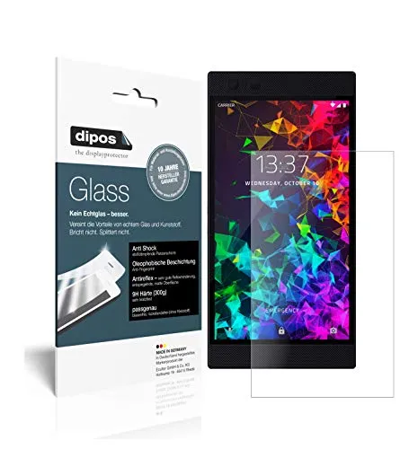 dipos I 2X Displayschutz matt kompatibel mit Razer Phone 2 Schutzfolie 9H Anti-Shock