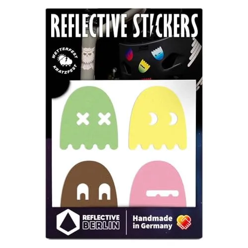 Reflective Berlin Decals Reflexaufkleber Ghostice Creme Einheitsgröße