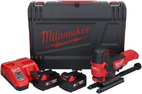 Milwaukee M18FBJS-502X Baumsäge 18 V - Robuste 18 V Baumsäge für flexible Anwendungen im Garten- und Landschaftsbau, bietet hohe Langlebigkeit und Qualität.