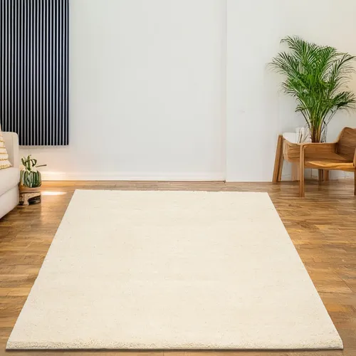 THEKO Wollteppich Taza Royal – Handgeknüpft, 200x200 cm aus reiner Schurwolle - Eleganter Wollteppich in 200x200 cm, handgeknüpft aus reiner Schurwolle. Ideal für ein warmes Raumklima und gemütliche Atmosphäre. Pflegeleicht und langlebig, perfekt für jeden Wohnraum.
