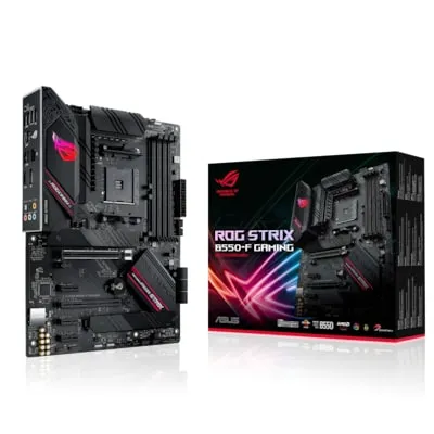 ASUS ROG Strix B550-F Gaming - ATX Mainboard Sockel AM4, für AMD Ryzen 3. Generation, Dual M.2 und RGB Aura Sync Beleuchtung