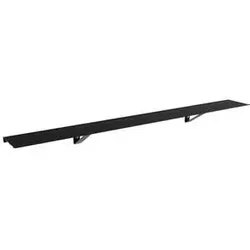 Vitavia Wandregal für Gewächshäuser, schwarz, 122 x 15 cm - Tische und Regale - Maximieren Sie Ihren Platz im Gewächshaus mit dem robusten, rostfreien Aluminium-Wandregal von Vitavia für eine effiziente Pflanzenorganisation.