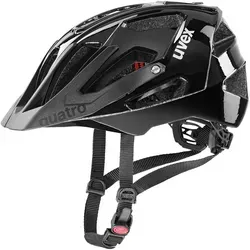 Uvex Quatro Fahrradhelm - Schwarz, 56-61 cm - Fahrradhelm mit optimaler Passform und hervorragendem Schutz für sicheres Fahren, ideal für Freizeit- und Sportfahrer.