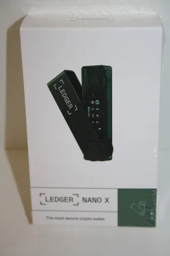 LEDGER SAS Nano X Krypto-Hardware-Wallet - Krypto-Hardware-Wallet mit Bluetooth für einfache Verwaltung unterwegs, sicherer Schutz Ihrer digitalen Vermögenswerte und NFTs.