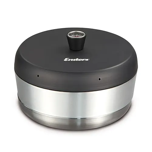 Enders® Mobiler Camping-Backofen VAMO™ - Minibackofen für vielseitiges Backen und Garen beim Camping; mit 2,3 Litern Fassungsvermögen und integriertem Thermometer für perfekte Ergebnisse