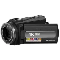 4K UHD Camcorder mit 48MP und 16x Zoom - Dieser leistungsstarke Camcorder bietet 4K-Videoauflösung und 48 Megapixel für atemberaubende Aufnahmen. Mit 16-fachem Zoom und einem drehbaren 3-Zoll-LCD-Bildschirm sind besondere Momente einfach festzuhalten. Ideal für Vlogs!
