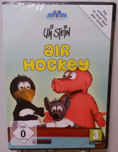 PC Spiel Uli Stein Air Hockey Software CD ROM 3D Humorvoller Spielspaß #T460