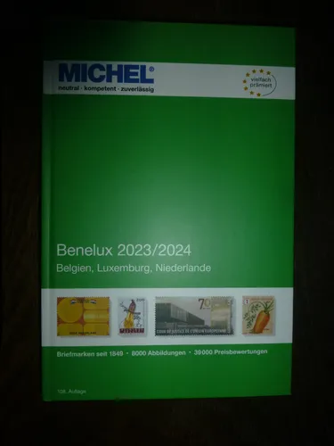 Michel Briefmarken Katalog Europa 12 Benelux 2023/2024 # Neu # 39% RABATT