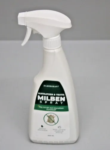 Silberkraft Milbenspray Textil 500 ml – Anti-Milben-Schutz bei Hausstauballergie