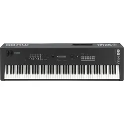 Yamaha MX88 Synthesizer - Synthesizer mit 88 Tasten, AWM2 Tonerzeugung und über 1000 Voices für kreative Musikproduktionen. Inklusive USB Audio-Interface und Software-Lizenzen für Cubase AI.