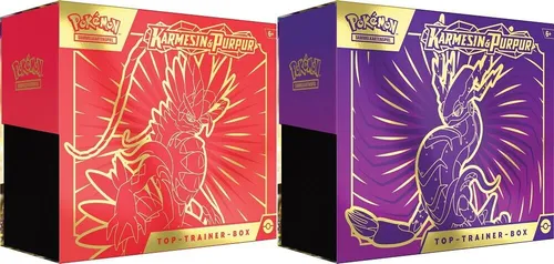 Pokemon Karmesin & Purpur - Beide Top Trainer Boxen - Deutsch