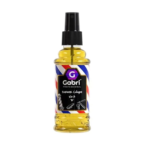 Gabri Barber Cologne | After Shave Spray für Männer | Rasur Duftwasser Aromatisch-Intensiv | Barber Eau de Cologne mit praktischen Pump-Spender | Turkish Cologne (No2, 150 ml (1er Pack))