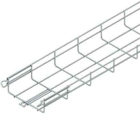 Niedax MTC 54.150 V Gitterrinne - Kabelrinne U-förmig, 54x150x3000 mm, aus galvanisch verzinktem Stahl, punktgeschweißt für einfache Montage, VDE-zertifiziert für höchste Sicherheit.