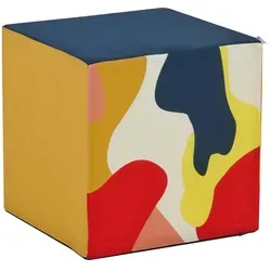 Hoppekids Sitzwürfel  Creator , mehrfarbig , Maße (cm): B: 40 H: 40