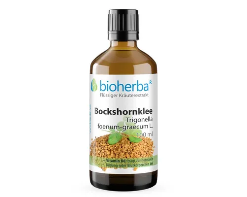 BIOHERBA R Bioherba Bockshornklee Trigonella foenum-graecum L. Tropfen 100ml Glasflasche, 1 er