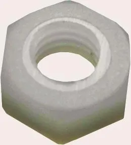 connex Sechskantmuttern M4 Kunststoff weiß - 20 Stück