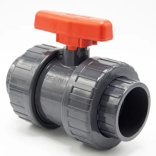 PVC-Kugelhahn I 63mm I 1 1/2 Zoll I Klebemuffe I Absperrhahn 2-Wege I bm_146